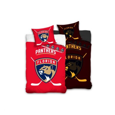 NHL, fosforeskujúce, posteľné, obliečky, FLORIDA, PANTHERS